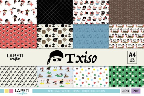 Treasure Map Pirate Ship Digital Paper: A Creative Tool for Adventure-Themed Projects